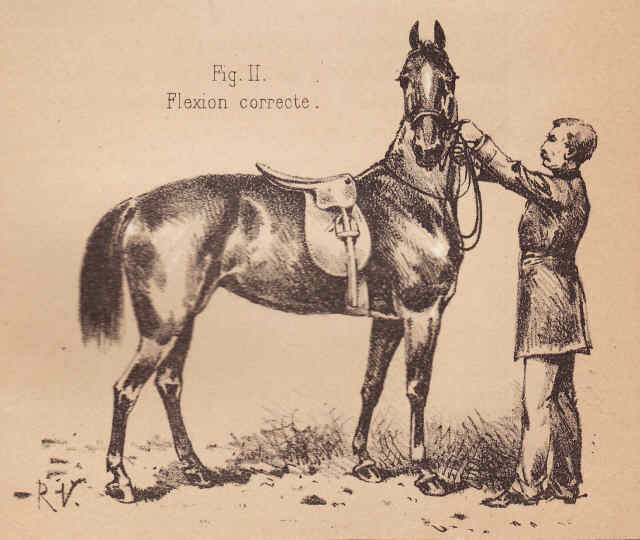 classical horse riding master Baucher