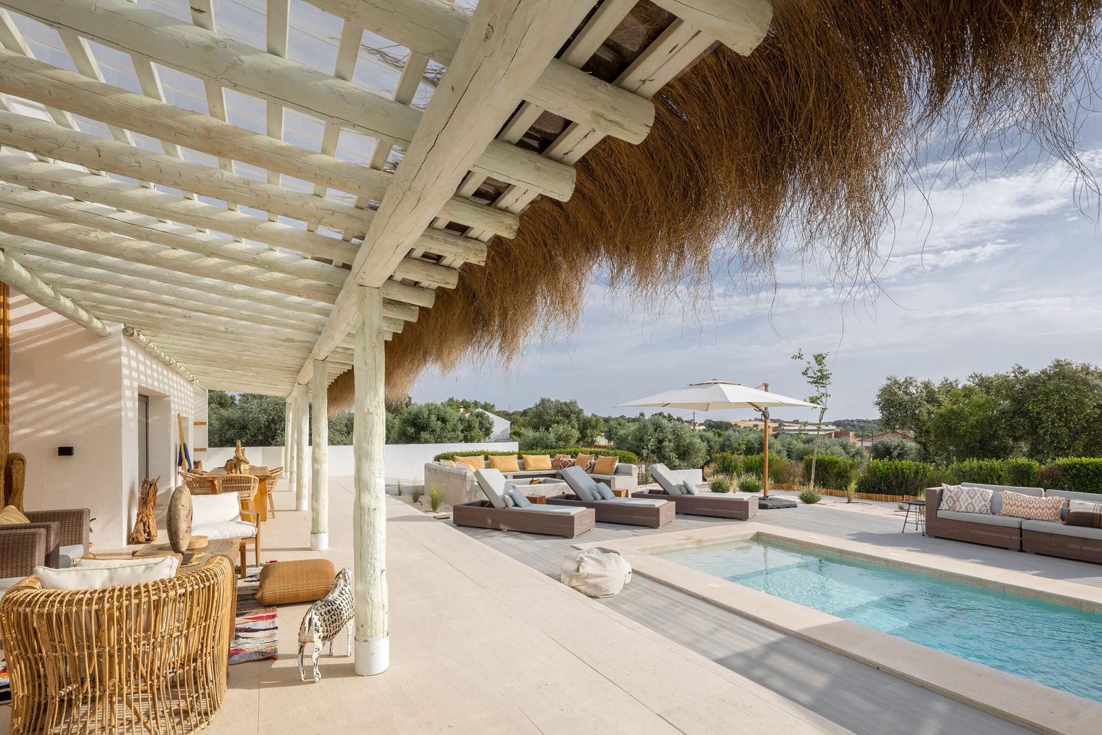 swimming pool is life style equestrian farm for sale in the alentejo portugal