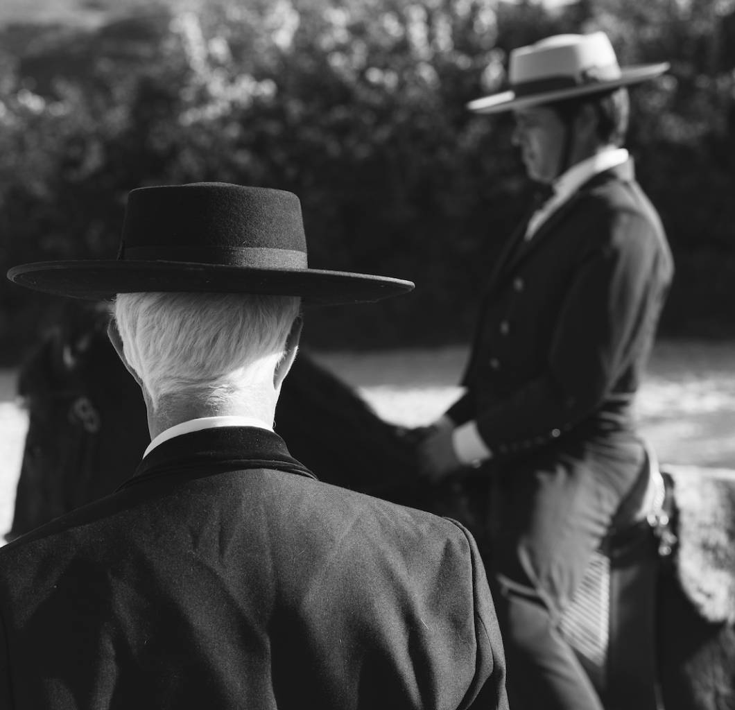 Nuno Cavaco teaching at Lusitano Heritage Portugal